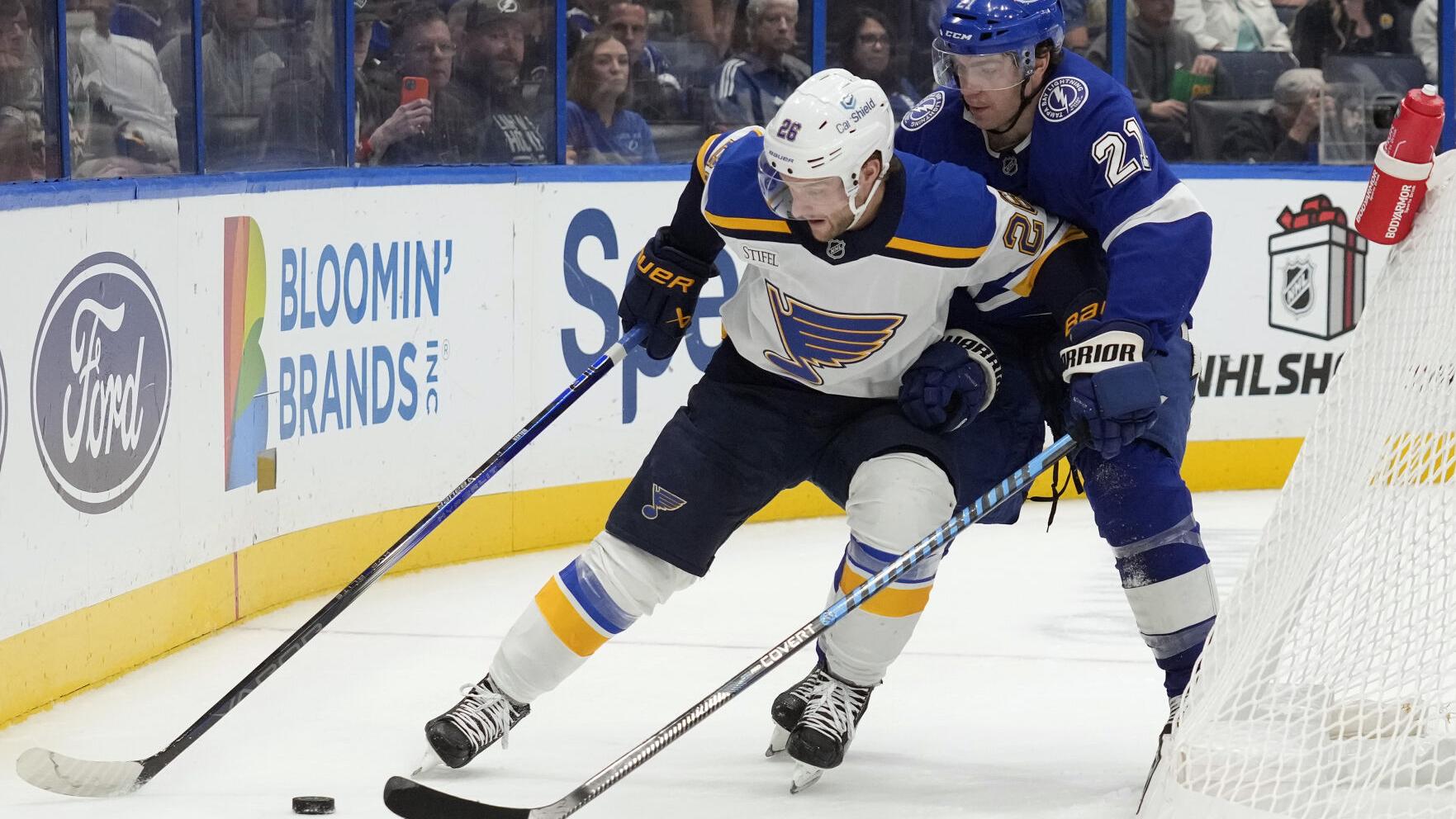 Photos: Blues fall in Tampa to the Lightning
